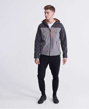 Superdry Hooded SD-Windtrekker Férfi Kabát Szürke | TBWUE1725